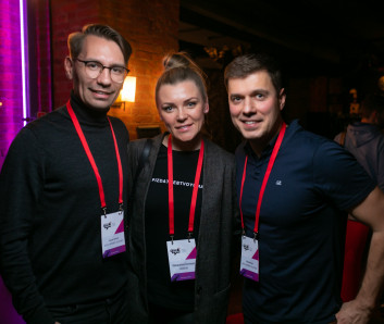 Евгений Паршин, Artics Internet Solutions; Евгения Клюшнева, HomeMe; Юрий Вайсман, Artics Internet Solutions